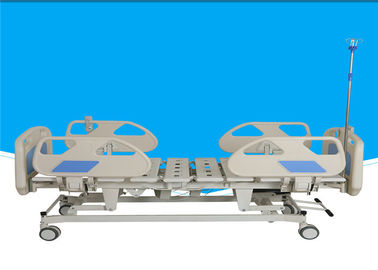 3 وظائف سرير مستشفى ICU الكهربائية ارتفاع مادة معدنية قابلة للتعديل
