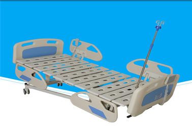 سرير مستشفى متنقل مرن ، سرير المريض من 0 إلى 75 درجة مئوية مع قضبان جانبية ABS