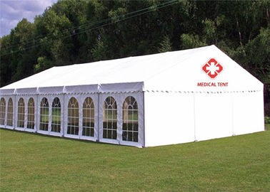 حدث / مصنع خيمة مستشفى مؤقتة كبيرة بحجم 30 × 50 × 20 قدم حجم سهل التركيب