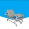 500 - 780 مم سرير مستشفى محمول ، سرير قابل للتعديل يدويًا قابل للطي مع حامل IV