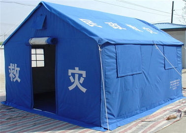 خيمة الطوارئ مستشفى أنبوب الإطار الصلب مكافحة الشيخوخة 5 * 6 م حجم سهلة التركيب