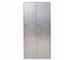 خزانة عرض طبية بباب مزدوج من الفولاذ المقاوم للصدأ مقاومة للصدأ مقاس H1800 * W900 * D500mm
