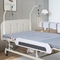 سرير مستشفى طبي يدوي متعدد الوظائف قابل للتعديل مع قضبان